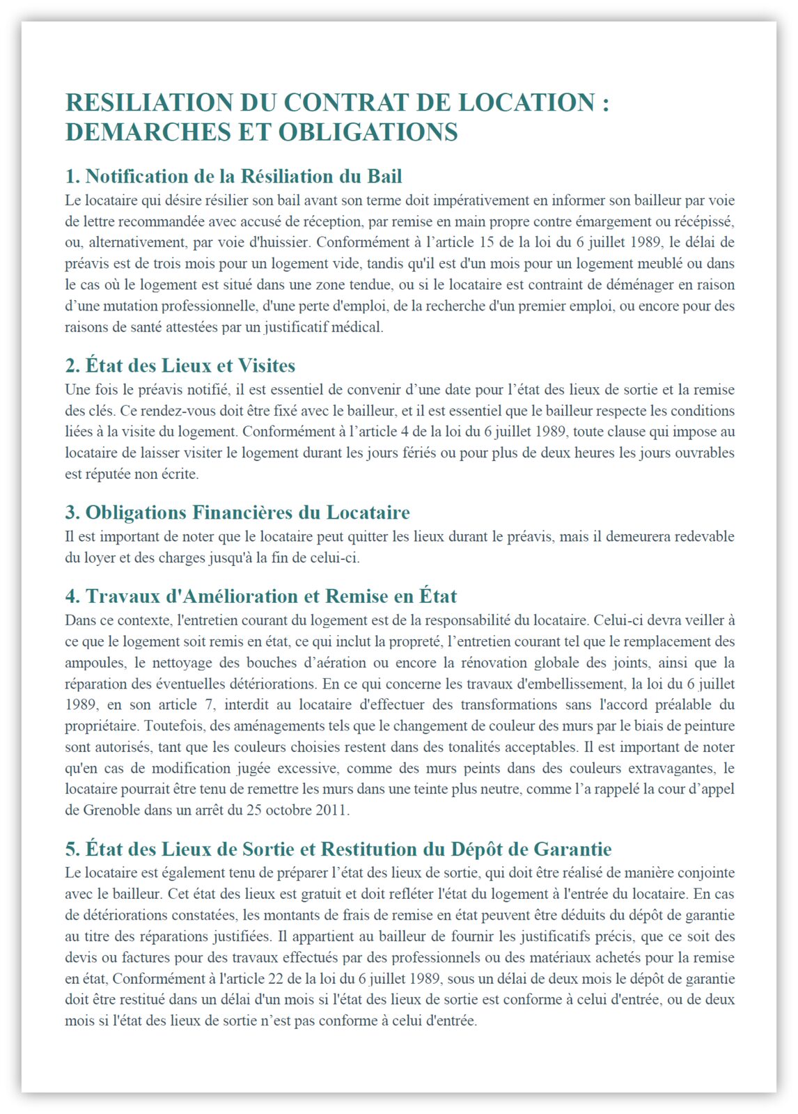 Texte de départ